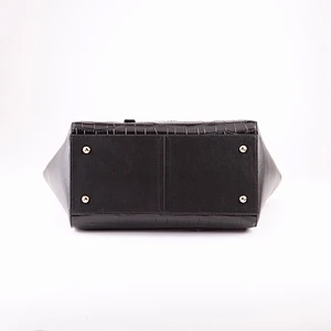 5155 - European Fancy Style Top Layer 100% Genuine Leather Handbags Pure Leather Bags for Women