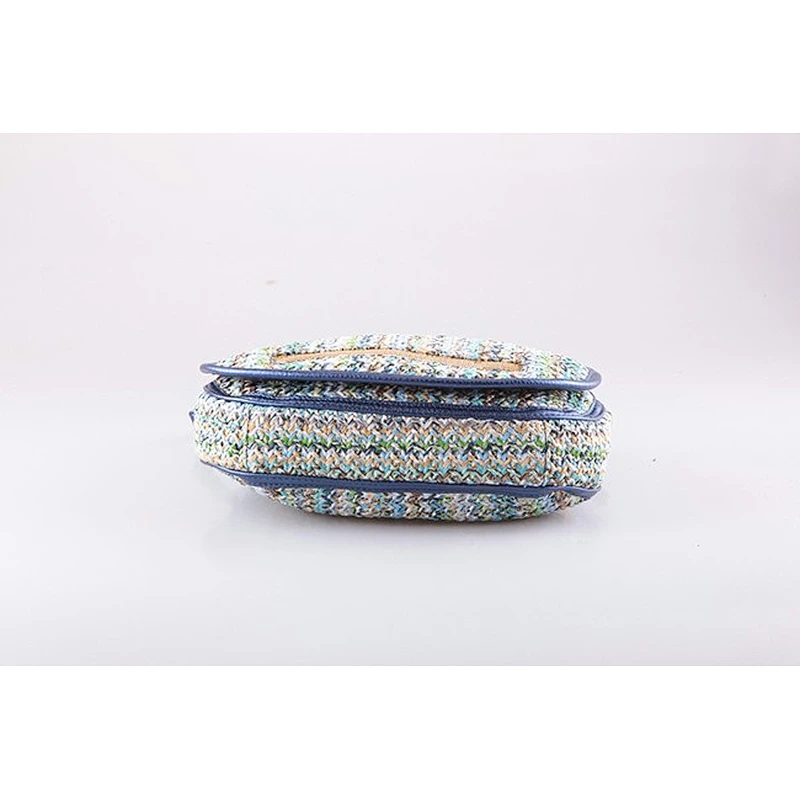 C14 Summer Shoulder Bag Colorful Straw Woven Crossbody straw weave bag