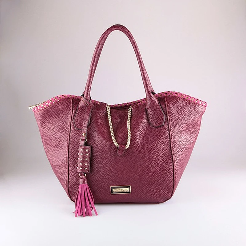 4838 Ladies top latest design customized handmade tote bag handbag SS 2018