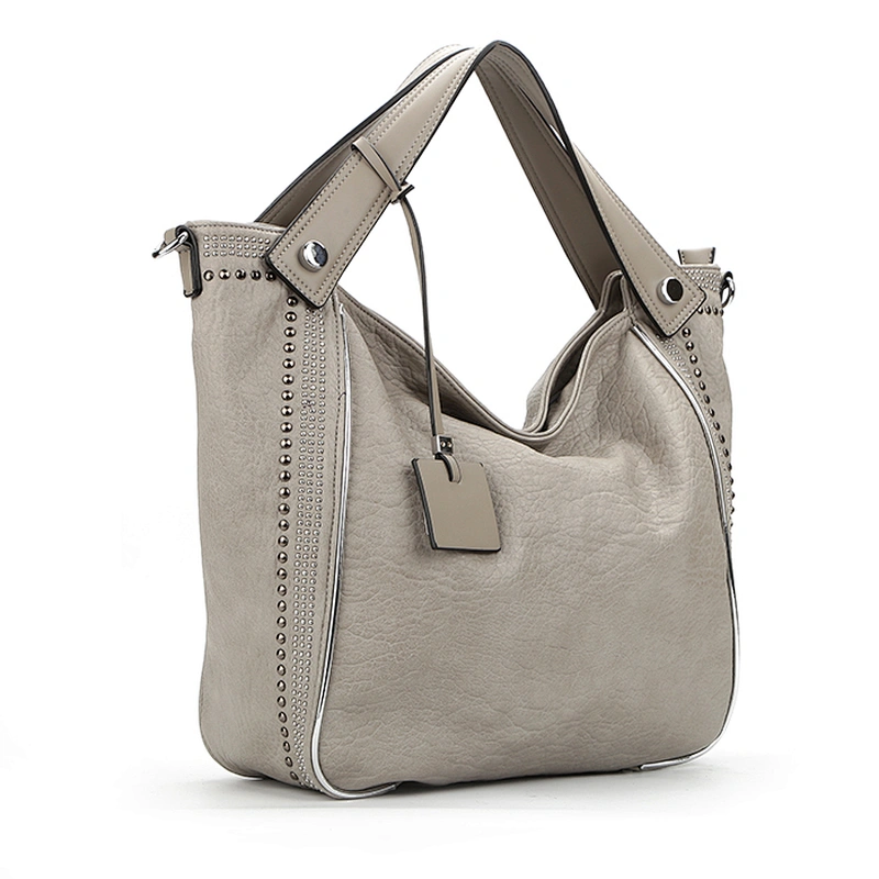 7911# 2019 High fashion latest custom luxury ladies designer handbags wash PU leather large hobo bags for women with handles