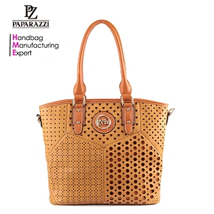4094-PAPARAZZI brand designer 20187 low moq factory price laser PVC tote bag