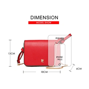 DB-004 Chain mini women crossbody bag 2019 fashion custom single strap lady pu leather small shoulder bag handbag