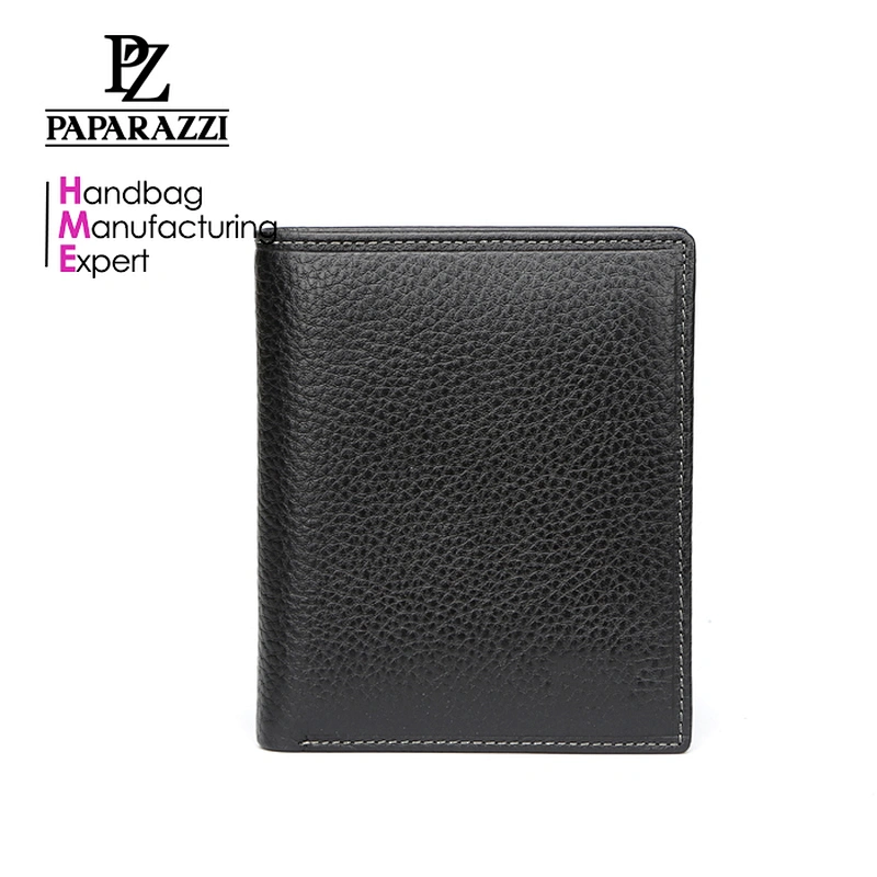 7704- High quality genuine cowhide leather man purse upmarket men's wallet