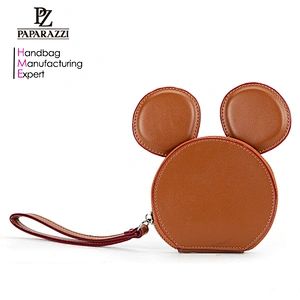 8770-Paparazzi supplier custom fashion animal shaped coin purse newest cute clutch bags for girls