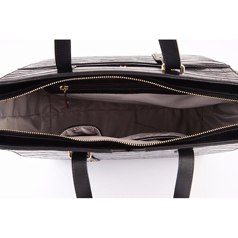 5155 - European Fancy Style Top Layer 100% Genuine Leather Handbags Pure Leather Bags for Women