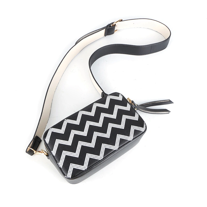9544 Myanmar TAX FREE professional manufacturer lady zigzagged ali baba bag shoulder waterproof
