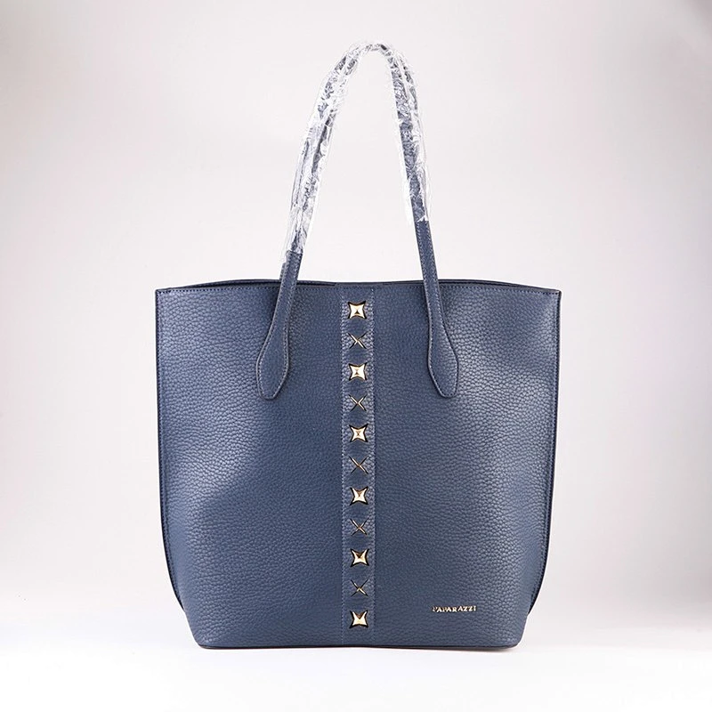 5067 Popular fashion saffiano pu leather woman shopping big bag totes