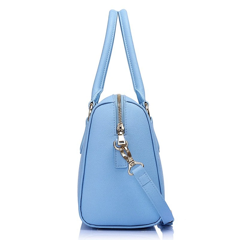 CC2017 Italian style fashion wholesale lady brand duffle boston bag handbag with long strap