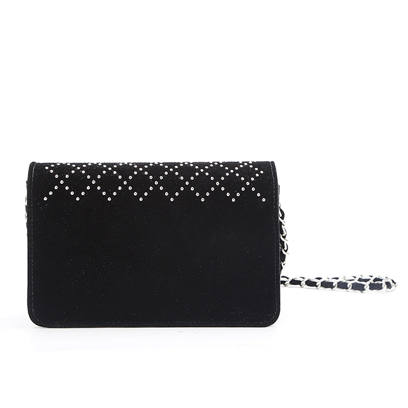 8674 new released top rated studs fancy designer cross body bag ladies 2018
