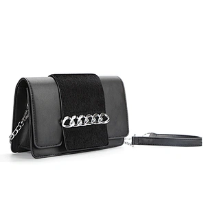 8491-Unique Crossbody bag Designer Trendy Pu Leather Female Solid Fashion Handbag for Girl