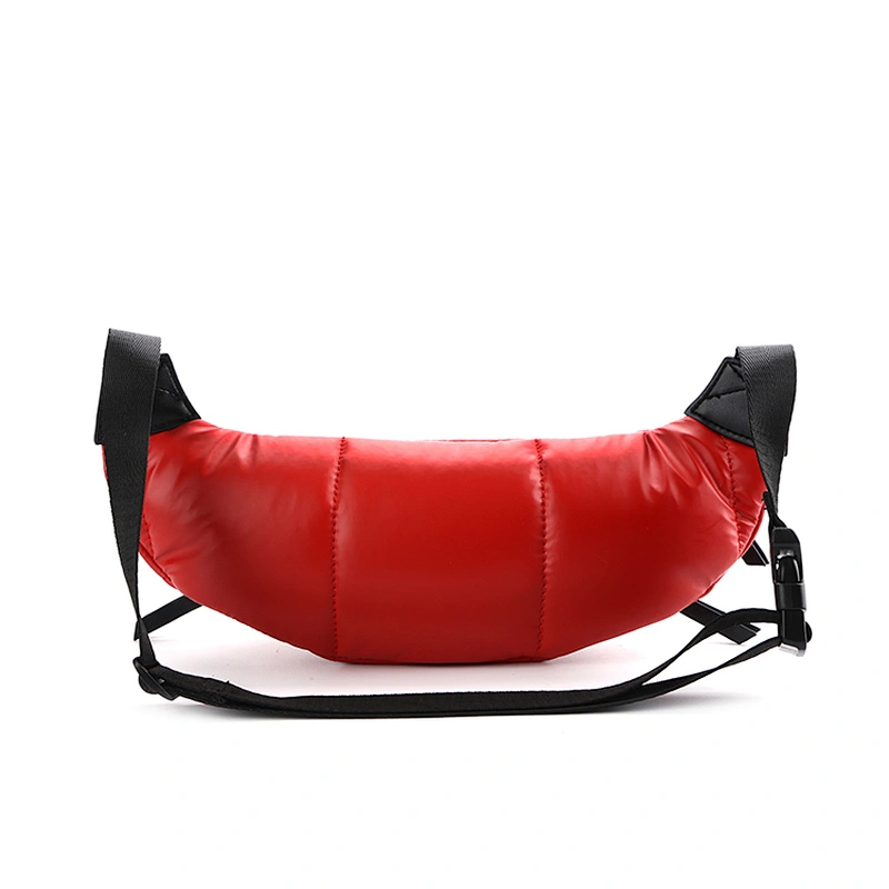 #10690 2020 Tariff Free Myanmar factory made latest fashion custom lady designer tactical faux leather waist bag women