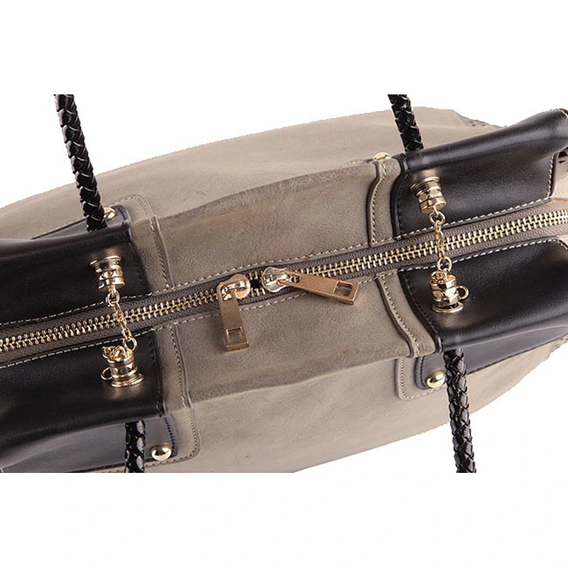 2740 - Designed fashion lady synthetic leather handmade custom handbag wholesale 2018