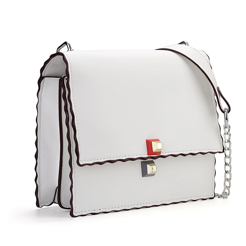 7427 New arrival international brand woman leather handbags wholesale PU lady shoulder bag