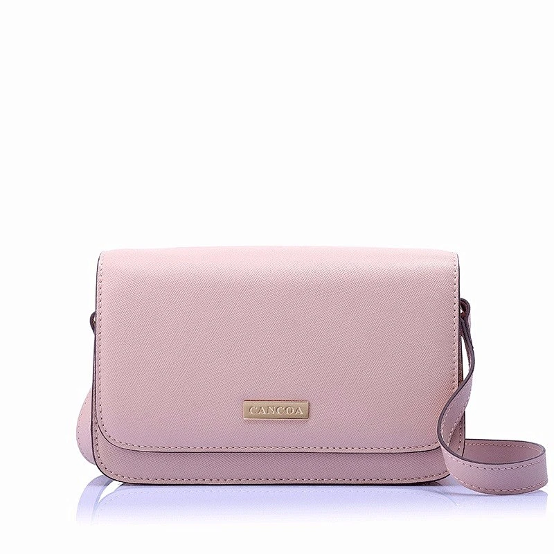 CC2047B-2019 Newest design high end faux leather saffiano small shoulder bag crossbody bag