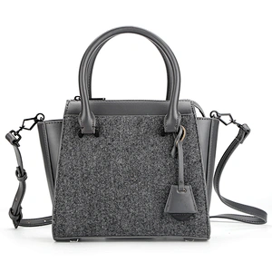 8643 Paparazzi China manufacturer wholesale top sale lady shoulder bag women wool tote bag