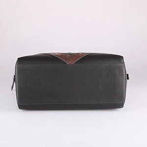 5020-Fashion ladies high end metallic PU stripe satchel bags China factory