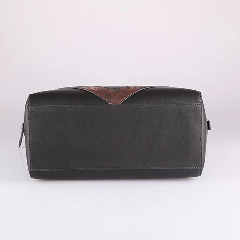 5020-Fashion ladies high end metallic PU stripe satchel bags China factory