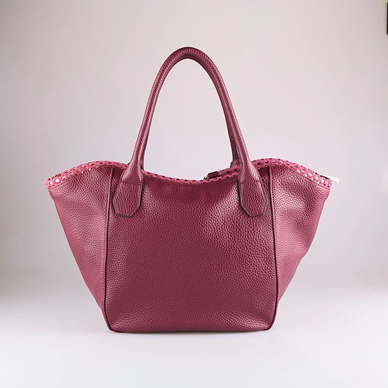 4838 Ladies top latest design customized handmade tote bag handbag SS 2018