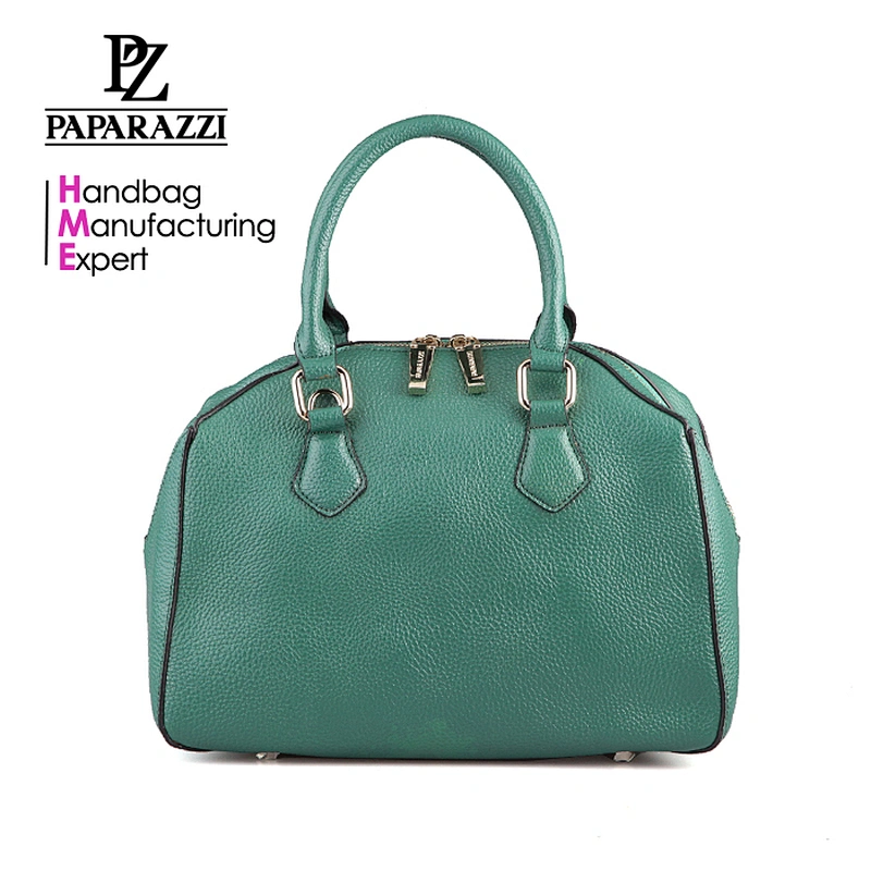 4025-Top sale unique shape original design high quality custom leather women handbag