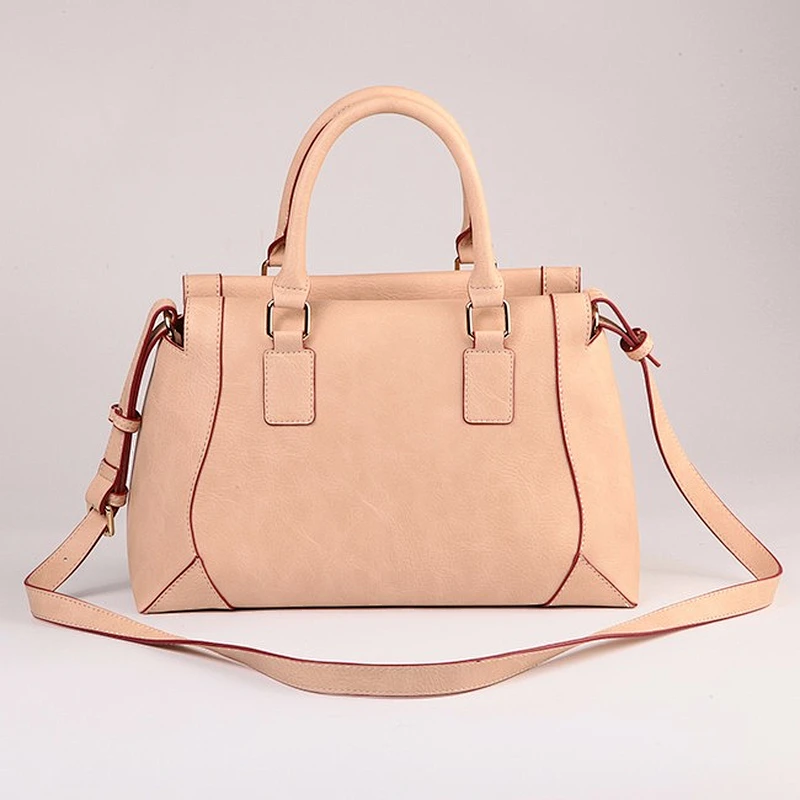 5218 Designer custom branded shoulder bag fashion satchel for ladies