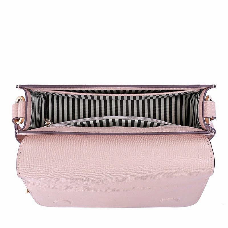 CC2047B-2019 Newest design high end faux leather saffiano small shoulder bag crossbody bag