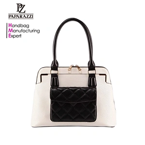 4462 Create your own brand High End western style quilt pu leather women handbag manufacturers china