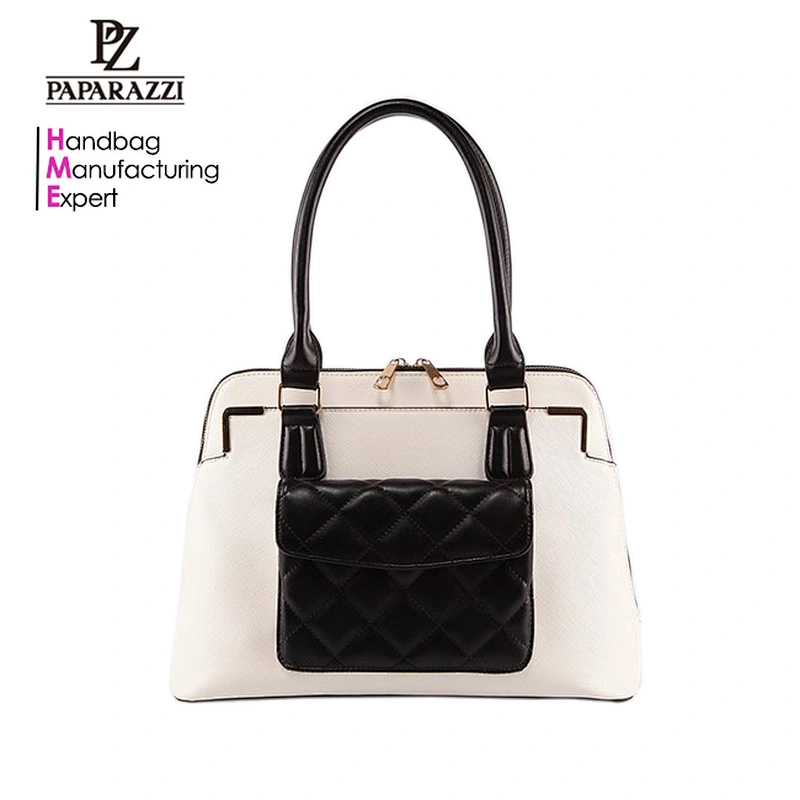 4462 Create your own brand High End western style quilt pu leather women handbag manufacturers china