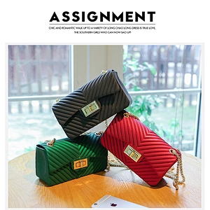 6941 2019 Wholesale Hot Sale Fashion Mini Women Shoulder Bag Custom Single Strap Lady PVC Leather Small Chain Crossbody Bag