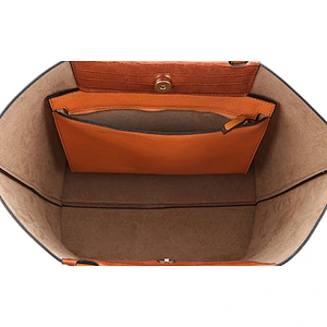 #10365 2020 SS Myanmar made TARIFF FREE wholesale faux leather lady tote bag light brown purse handbags