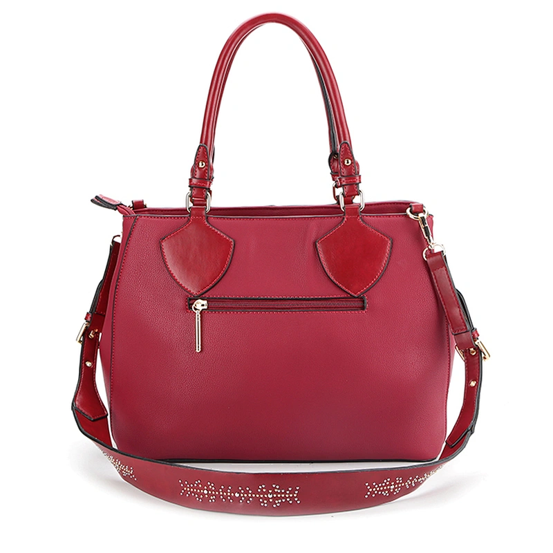 8810-Fashion new ladies PU leather satchel bags 2018