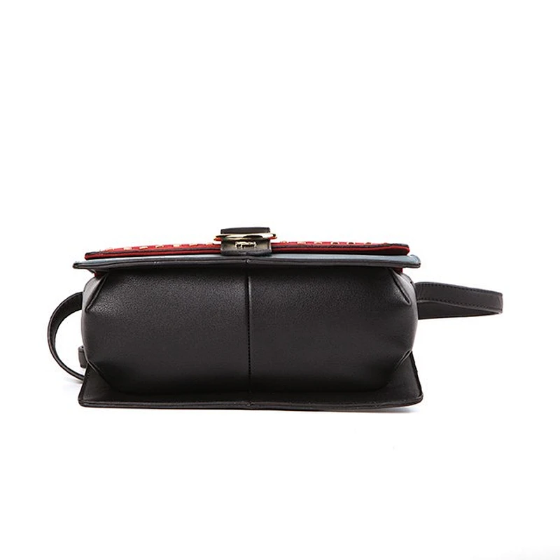 5871 2018 new designs manufacturer wholesale price popular ladies multi-color elegant shoulder bags