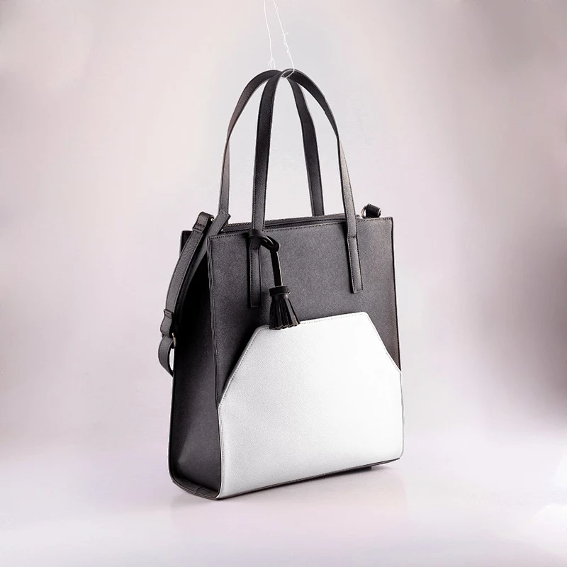4825- Guangzhou paparazzi custom lady genuine leather handbags ladies handbags factory