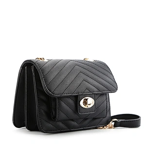 #9501 Tax Free Myanmar made bolsos mujer hot sale newly fashion luxury designer ladies sling bag faux leather shoulder bag women