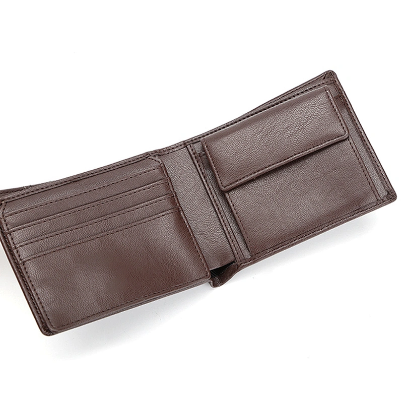 5725 Retro designer 100% genuine leather wallets for young man