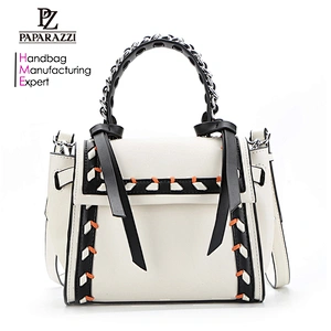 8567 Guangzhou Paparazzi Brand Factory Price Unique Original Designer Ladies Handbag for 2018 spring