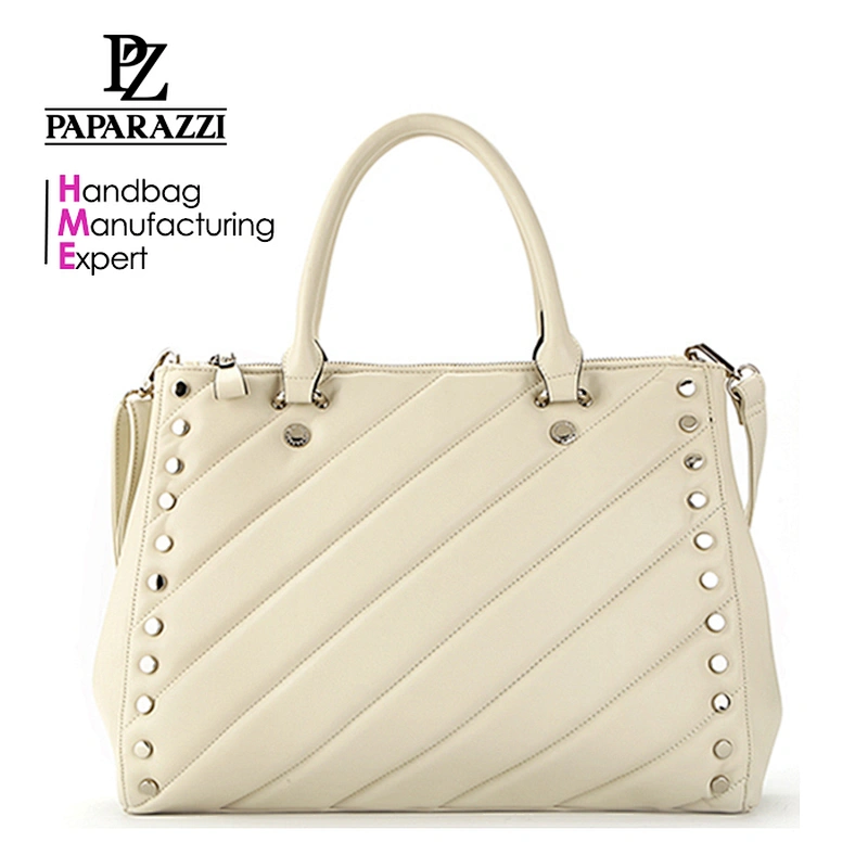 7874 innovative soft PU tote lady handbag 2017 hot selling