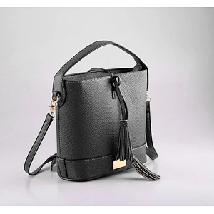 5327-2018 Best selling urban women pebble grain faux leather high end fashion ladies bucket bags
