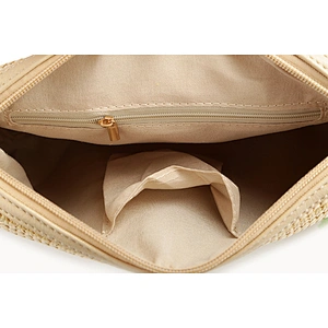 8992# 2020 Spring and summer Tax free factorywholesale latest fashion design custom embroidered Linen crossbody sling bag women