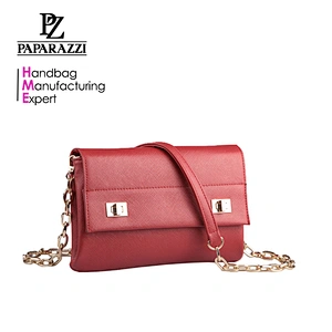 3683 classic saffiano women shoulder bag with chain strap wholesale for 2018 spring