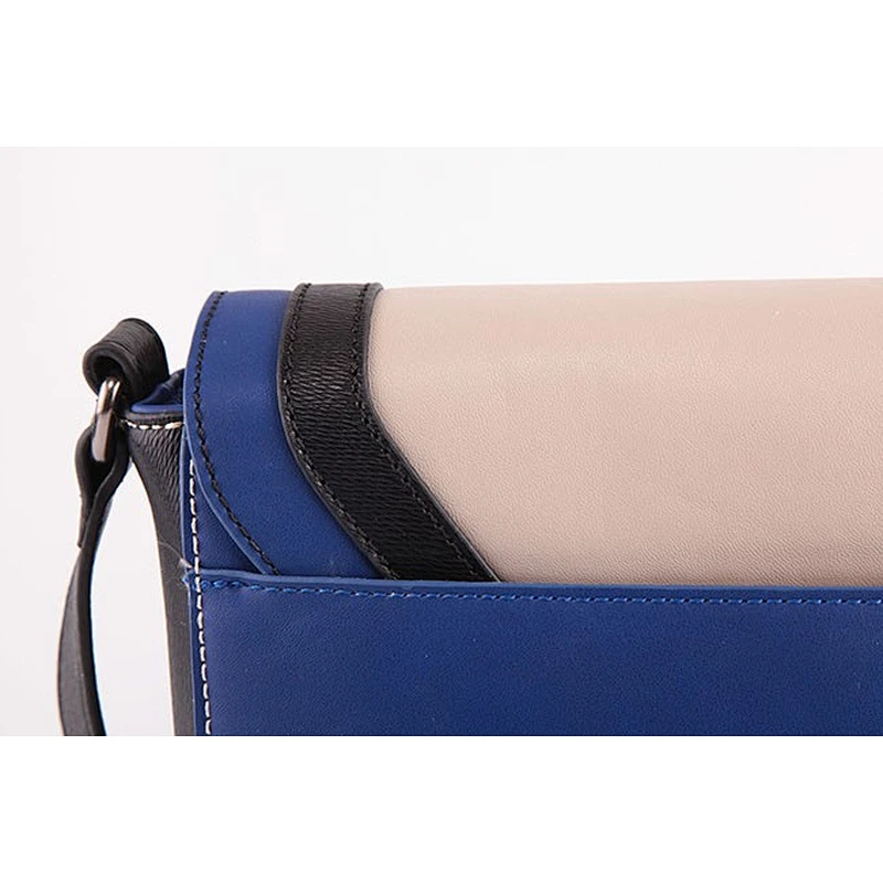 663 Latest custom handmade cross body handbag PU lady shoulder messenger bags