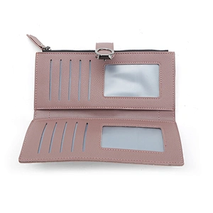 7037 Wholesale Fashion Ladies Woman Wallet Purse PU Genuine Leather Newest for 2018 spring