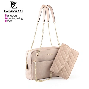 5107-Guangzhou factory price advantage handbag stylish chain quilted cross body fashion girls designer shoulder