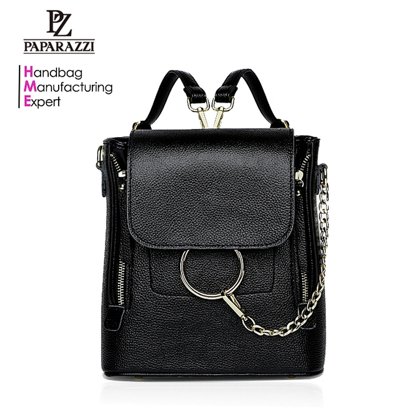 #zp0017 New fashion 2019 TAX FREE manufacturing antitheft backpack ladies leather backpack handbag