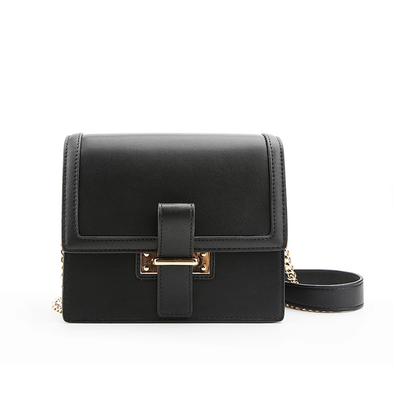 #D-18016 Amazon hot sale 2019 faux leather crossbody casual handbags wide strap shoulder bags