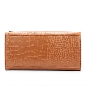 #7010 Tariff Free Myanmar made new fashion custom Crocodile print high quality PU ladies hand bags purses handbags for women