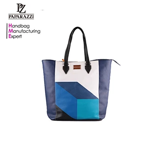3141 3D printing high quality PU leather unique design ladies shopping tote bag alibaba China