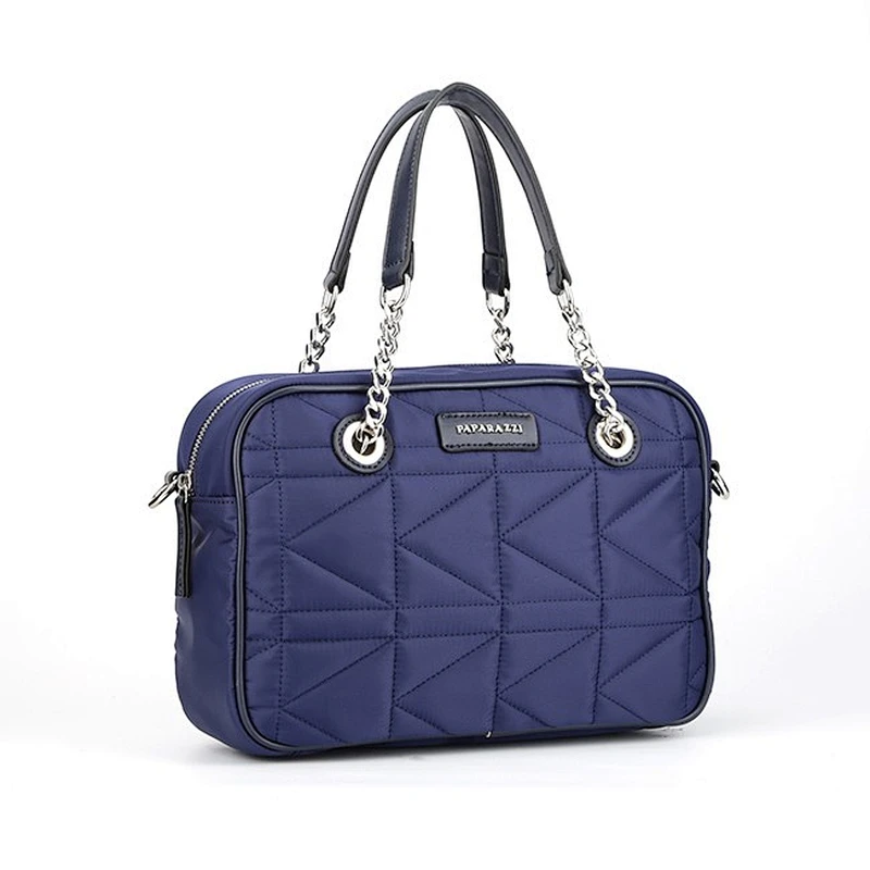 5917 Best price quilted waterproof woman nylon shoulder shopping bag
