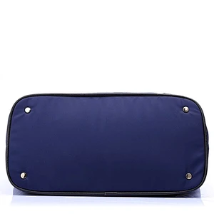 1053a Latest new designer water proof nylon fashion blue hand bag for women