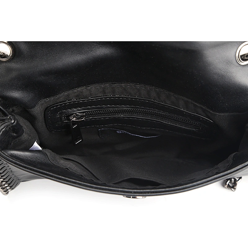 9273-2018 design factory wholesale smooth sheep skin leather shoulder bags
