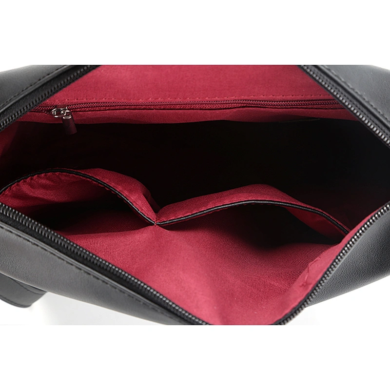 8798 China manufacturer 2018 new arrival fashion design women drawstring bag metallic PU leather lady tote bag